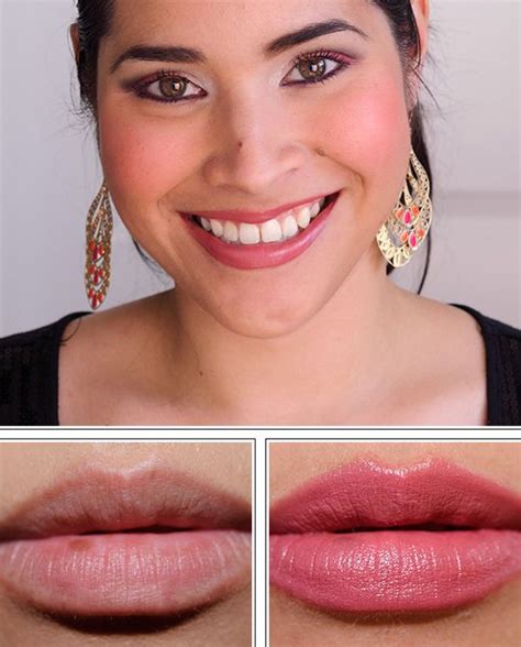 rosy red lipstick
